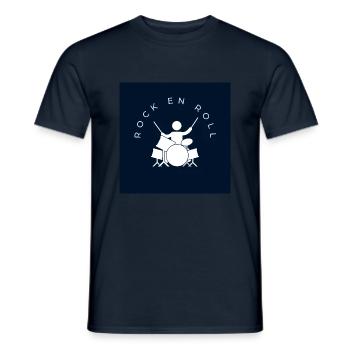 Klara - Männer T-Shirt - Navy - Vorne - AI Model Male 178 light (178cm)