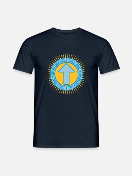 What Winners Look Like - Men's T-Shirt - navy