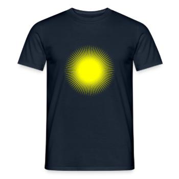 Dim Juillet 2022 - T-shirt homme - marine - Devant - AI Model Male 178 light (178cm)