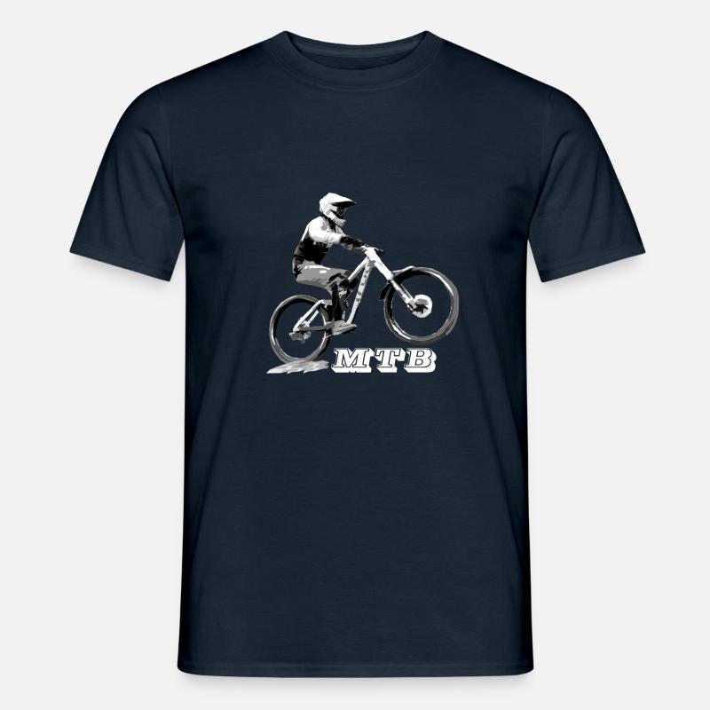 Mtb - Männer T-Shirt - Navy