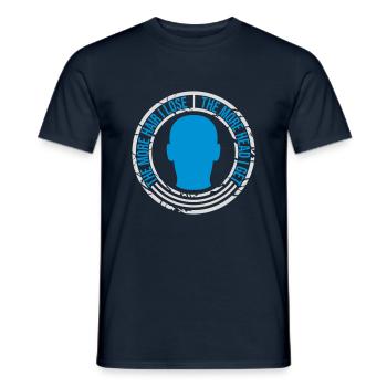 J’ai plus de tête - T-shirt homme - marine - Devant - AI Model Male 178 light (178cm)