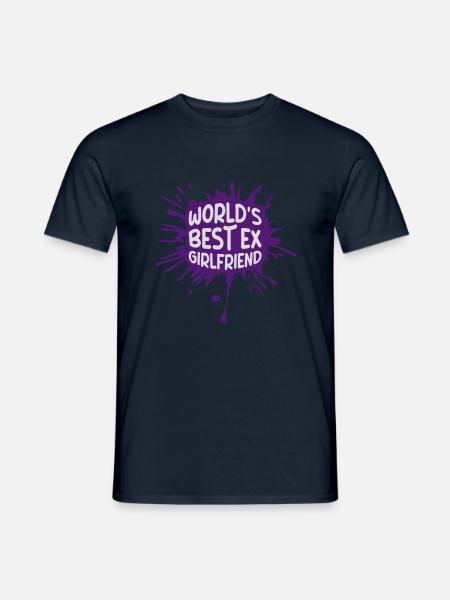 World's Best Ex Girlfriend - Men's T-Shirt - navy