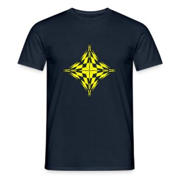 Étoile - T-shirt homme - marine - Devant - AI Model Male 178 light (178cm)