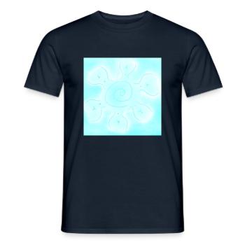 SOLESASO AZULITO - Männer T-Shirt - Navy - Vorne - AI Model Male 178 light (178cm)
