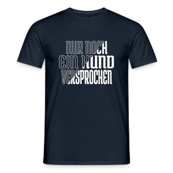 lustiger spruch geschenk boxer welpe lustig tier - Männer T-Shirt - Navy - Vorne - AI Model Male 178 light (178cm)