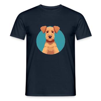 Dog Owner Dogs Terrier Dog Dog Dog Owner - Men's T-Shirt - navy - Front - AI Model Male 178 light (178cm)