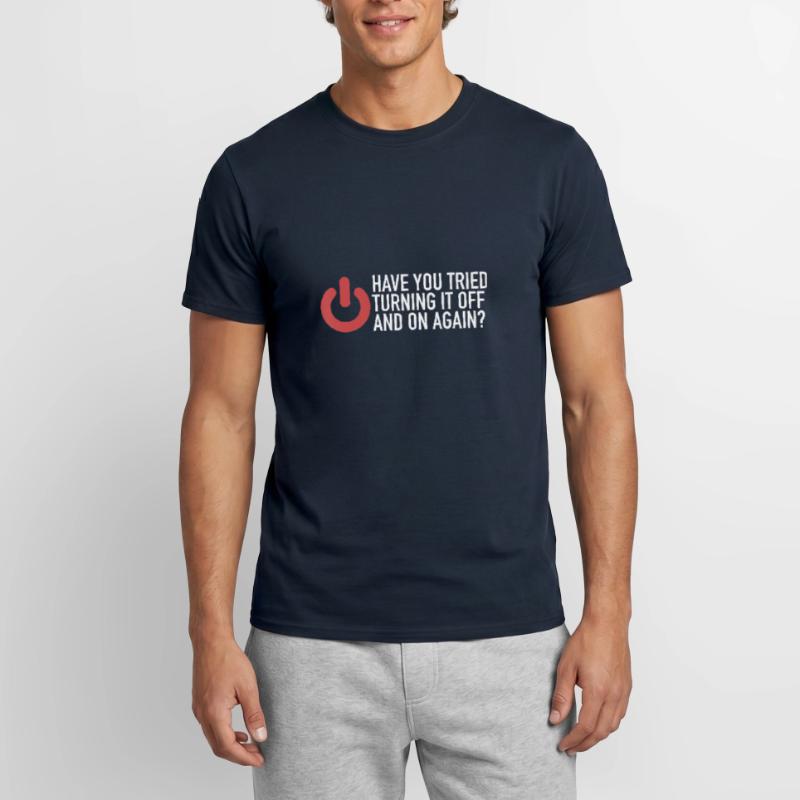 IT-Nerds IT-Support Computer Programmierer Männer T-Shirt