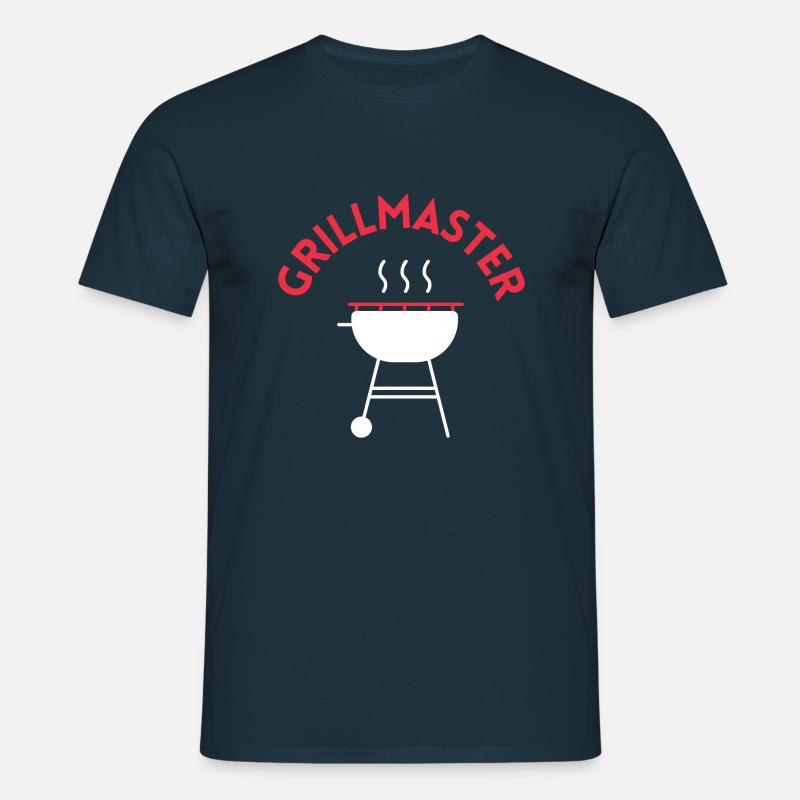 Grillmaster - Männer T-Shirt - Navy