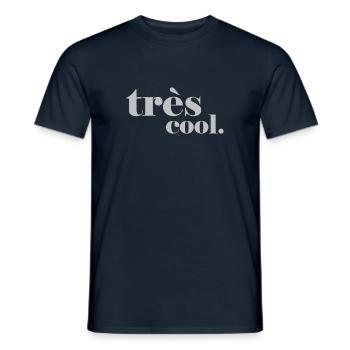très cool. - Männer T-Shirt - Navy - Vorne - AI Model Male 178 light (178cm)