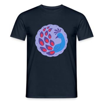 Diwali Indian Festival Laternenfest - Männer T-Shirt - Navy - Vorne - AI Model Male 178 light (178cm)