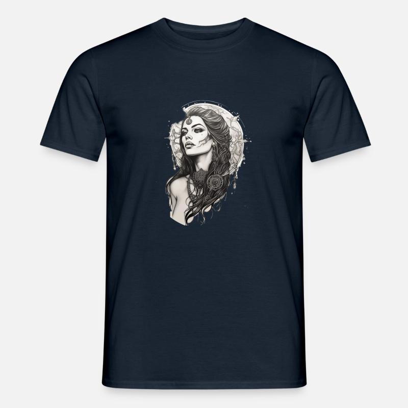 Morrigan from the Celtic - Männer T-Shirt - Navy