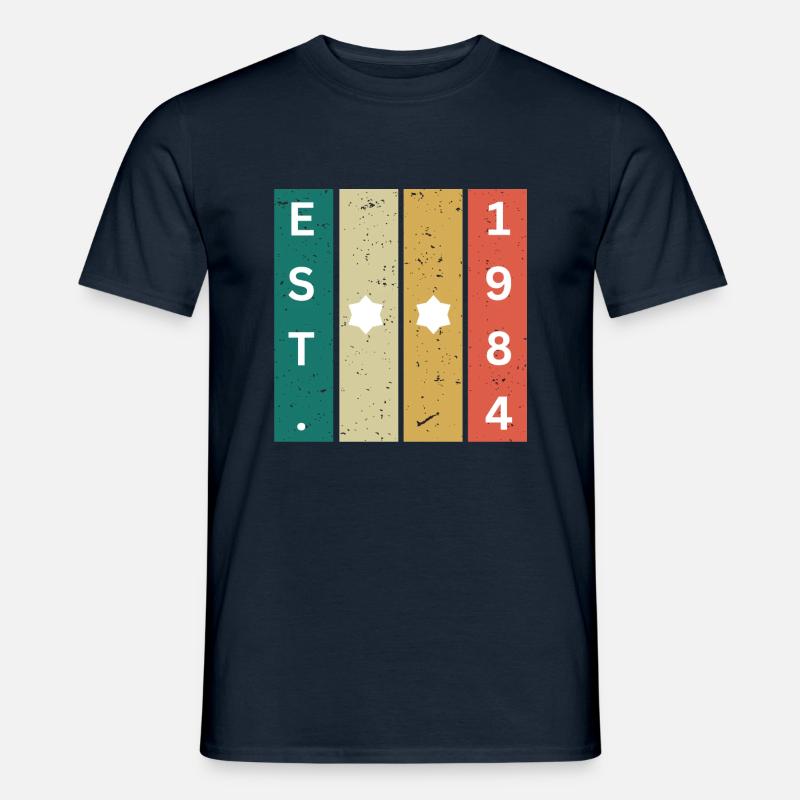 Geburtstag 1984 - Männer T-Shirt - Navy