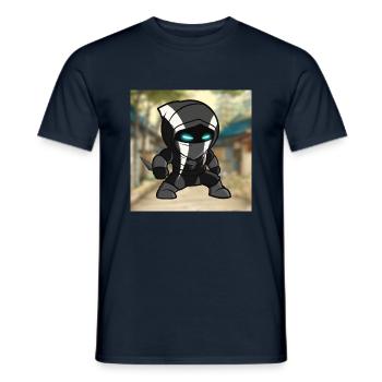 BitcoinCash (en anglais seulement) - T-shirt homme - marine - Devant - AI Model Male 178 light (178cm)