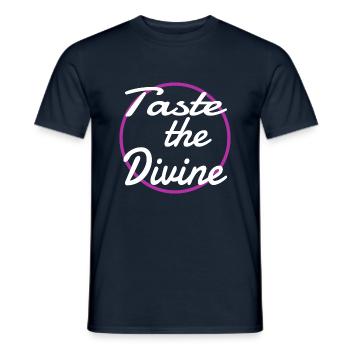 Combinaisons de saveurs Bonheur Cuisine Présent - T-shirt homme - marine - Devant - AI Model Male 178 light (178cm)