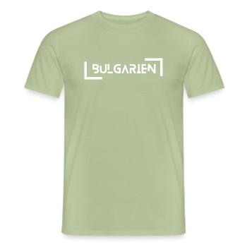Bulgaria - Men's T-Shirt - sage - Front - AI Model Male 178 light (178cm)