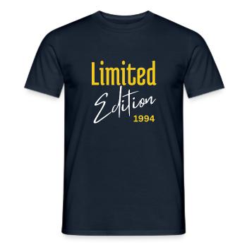 Limited Edition 30 Jahre Geburtstag - Männer T-Shirt - Navy - Vorne - AI Model Male 178 light (178cm)