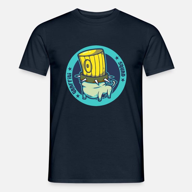 Graffiti-Truppe 2 - Männer T-Shirt - Navy
