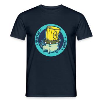 Escouade Graffiti 1 - T-shirt homme - marine - Devant - AI Model Male 178 light (178cm)