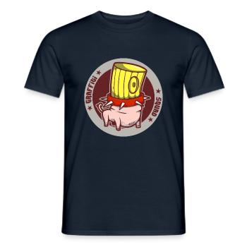 Graffiti-Truppe 3 - Männer T-Shirt - Navy - Vorne - AI Model Male 178 light (178cm)