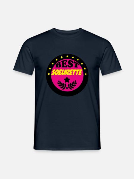 BEST SOEURETTE - T-shirt homme - marine