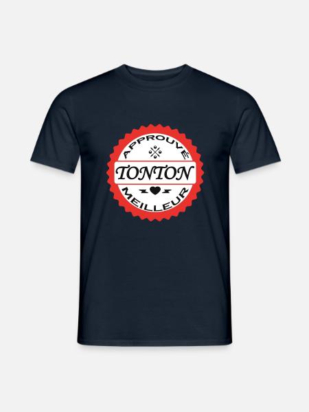 Approved Best UNCLE - Men's T-Shirt - navy