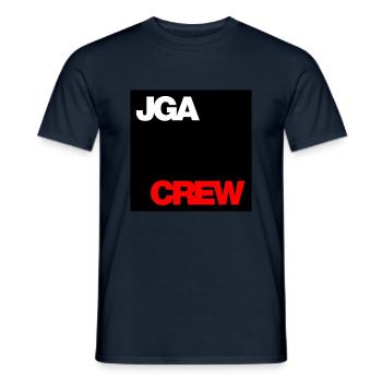Bachelor Party Crew - Emblem - Men's T-Shirt - navy - Front - AI Model Male 178 light (178cm)