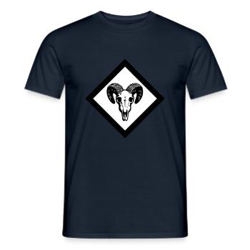Gotland - Männer T-Shirt - Navy - Vorne - AI Model Male 178 light (178cm)
