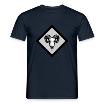 Gotland - Männer T-Shirt - Navy - Vorne - AI Model Male 178 light (178cm)