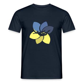 Natation Brasse - T-shirt homme - marine - Devant - AI Model Male 178 light (178cm)