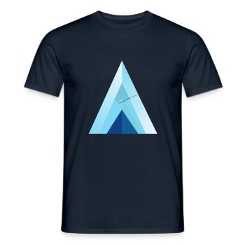 Fishing Fishing Carp fishing - Men's T-Shirt - navy - Front - AI Model Male 178 light (178cm)