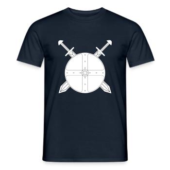 Viking - T-shirt homme - marine - Devant - AI Model Male 178 light (178cm)