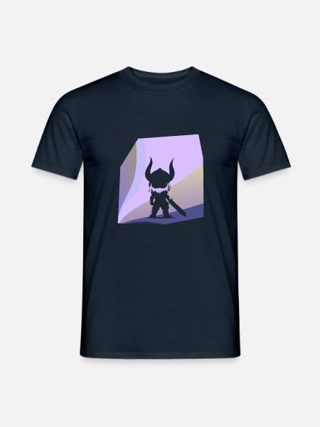 Wikinger Runen Hammer - Männer T-Shirt - Navy