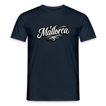 Majorque Tattoo - T-shirt homme - marine - Devant - AI Model Male 178 light (178cm)