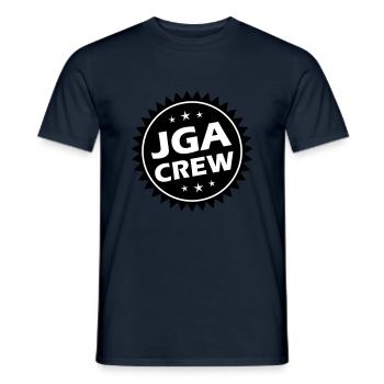 Jga Crew Junggesellenabschied - Männer T-Shirt - Navy - Vorne - AI Model Male 178 light (178cm)