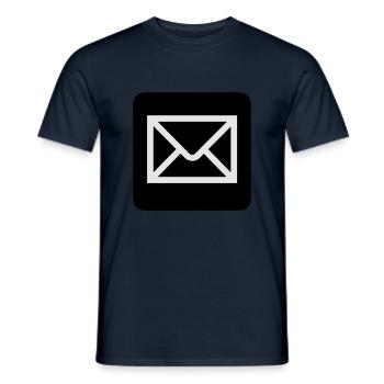 posten - Männer T-Shirt - Navy - Vorne - AI Model Male 178 light (178cm)
