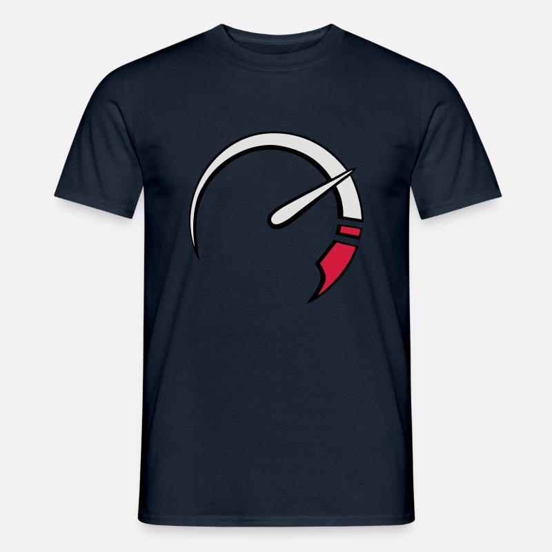 tacho3c - Männer T-Shirt - Navy