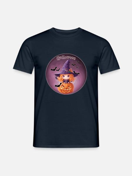 Halloween 6 Nächte und Tage - Männer T-Shirt - Navy