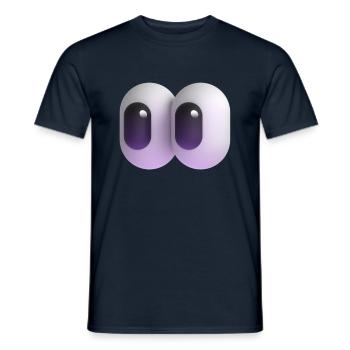 Don't turn a blind eye! Gift - Men's T-Shirt - navy - Front - AI Model Male 178 light (178cm)
