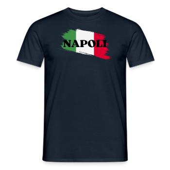 Napoli Naples Italia - Men's T-Shirt - navy - Front - AI Model Male 178 light (178cm)