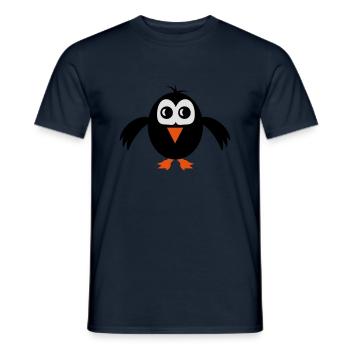 rabevogelsweet - Men's T-Shirt - navy - Front - AI Model Male 178 light (178cm)