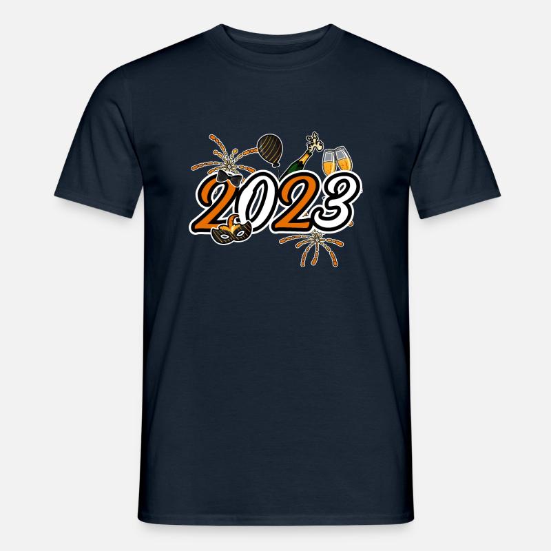 2023 - Männer T-Shirt - Navy