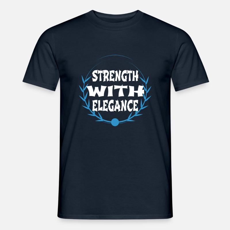 grace quotes empowerment tools - Men's T-Shirt - navy