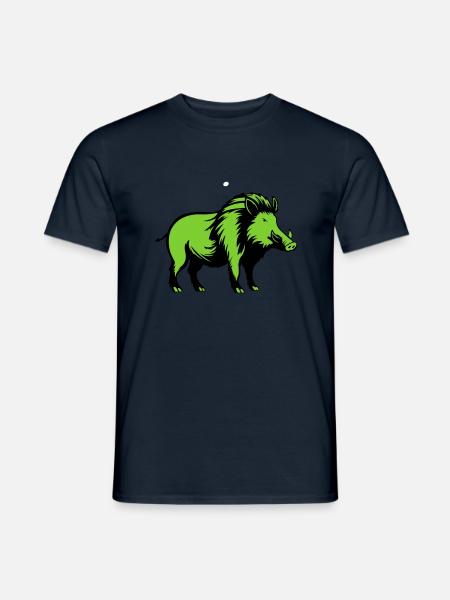 Sanglier - T-shirt homme - marine