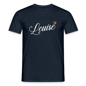 Louise Nom pour les femmes Enfants Tout-petits - Louise - T-shirt homme - marine - Devant - AI Model Male 178 light (178cm)