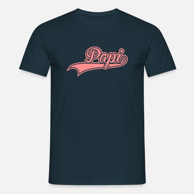 papi - Männer T-Shirt - Navy
