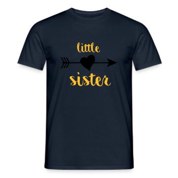 Little Sister - Männer T-Shirt - Navy - Vorne - AI Model Male 178 light (178cm)