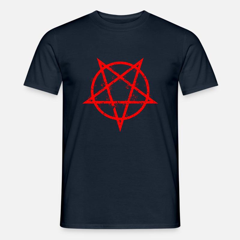 PENTAGRAMM - Männer T-Shirt - Navy