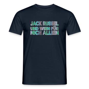 aqua igittigitt geschenk spruch - Männer T-Shirt - Navy - Vorne - AI Model Male 178 light (178cm)