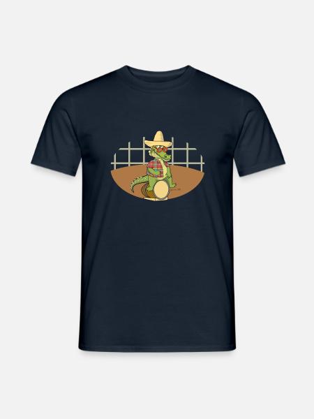GEORGES TAMBOUYE - Männer T-Shirt - Navy