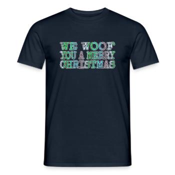 Beagle Owner Gift Beach Awesome under the Tree - Men's T-Shirt - navy - Front - AI Model Male 178 light (178cm)